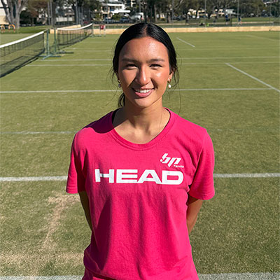 Tennis Coach Emily Daglish